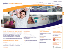 Tablet Screenshot of ouders.julianakinderziekenhuis.nl